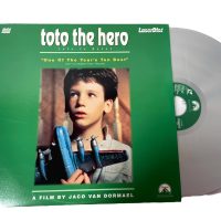 Alternative view of Vintage American US Laservision Videodisc Toto The Hero French Movie NTSC Digital Media Memorabilia Collector c1992