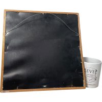 Alternative view of Vintage Wall Box Art 'Pearl Necklace' Hand Made Unique Collection Artificial Faux Pearls Decor Shadow Box Gift c1980's