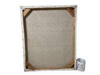 Alternative view of Vintage French Pencil Homage Drawing Sketch Study William Reskimer Hans Holbein Portrait On Canvas Art c1980-90's