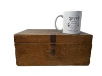 Alternative view of Antique French Wooden Collection Donation Payment Money Box Safe Cash Box Till Petty Coin Coins Church Storage circa 1920-30's