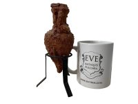 Alternative view of Vintage Roman Amphora Vase Pottery Pot Ornament Decoration Sea Shell Ancient Old Ancient Reproduction c1980-90's de France