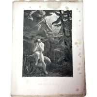 Antique French Milton Le Paradis Perdu The Lost Paradise Subsciption Booklet Illustrations Book 7 Pages Memorabilia Collector 1865