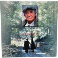 Vintage American US Laservision Videodisc Les Miserables Movie NTSC Digital Media Memorabilia Collector c1996