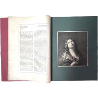 Antique French Les Chefs-D'Oeuvre Des Grands Maitres Grand Masters Artist Booklet Prints Book 8 Page Memorabilia Collector No 12 c1903