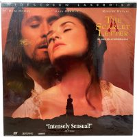 Vintage American US Laservision Videodisc The Scarlet Letter Movie NTSC Digital Media Memorabilia Collector c1980's
