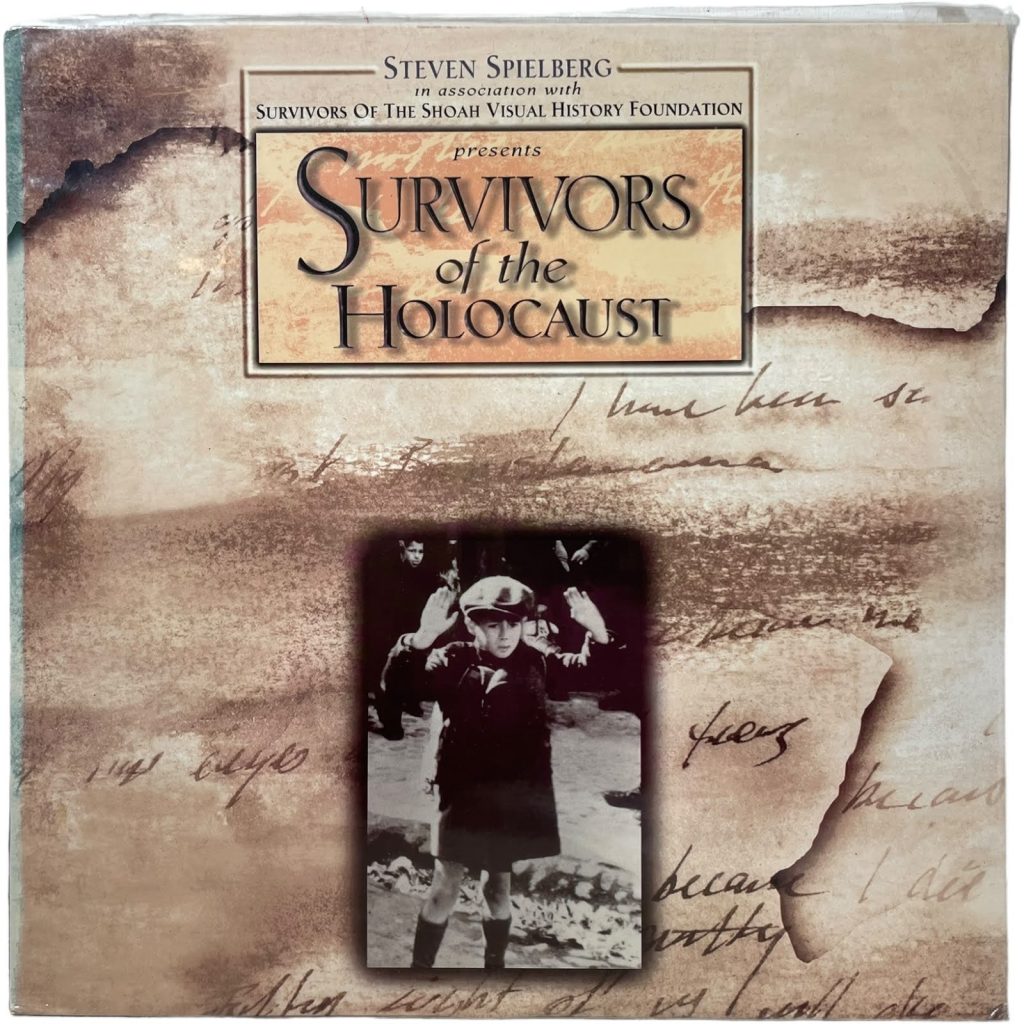 Vintage American US Laservision Videodisc Survivors Of The Holocaust Movie NTSC Digital Media Memorabilia Collector c1995