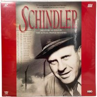 Vintage American US Laservision Videodisc Schindler Movie NTSC Digital Media Memorabilia Collector c1994