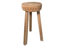 Stool Plant Stand Vintage French Wooden Wood Chair Seat Kitchen Side Table Kitchen Pot Plinth Display Tabouret Milking circa 1970’s Stool Plant Stand Vintage French Wooden Wood Chair Seat Kitchen Side Table Kitchen Pot Plinth Display Tabouret Milking circa 1970's