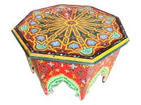 Vintage Moroccan Arabian Style Wooden Wood Large Coffee Table Stand Plinth Tabouret c1980-90’s Vintage Moroccan Arabian Style Wooden Wood Large Coffee Table Stand Plinth Tabouret c1980-90's