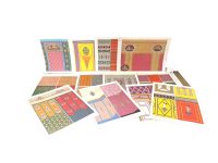 Vintage French Prints Of Antique Wall Paper Samples Print On Paper Theatre Prop Staging c1960-70’s Vintage French Prints Of Antique Wall Paper Samples Print On Paper Theatre Prop Staging c1960-70's