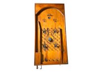 Vintage French Pinball Style Bagatelle Pinball Table Top Game Board Game Gaming Games Toy Marble circa 1920-40's