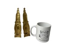 Alternative view of Vintage French Brass Furniture Console Table Cabinet Chair Wardrobe Cupboard Sideboard Decor Topper Edge Decorative Finial c1940-50's