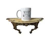 Alternative view of Vintage Italian Florentine Wall Shelf Traditional Display Rest Stand Plinth Shelfs HEAVILY WORN c1960-70's