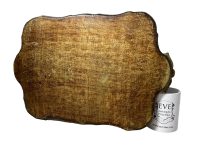 Alternative view of Vintage Italian Tray Florentine Florence Gold Wood Ornately Decorated Small Serving Lap Decoration Rectangular c1950's