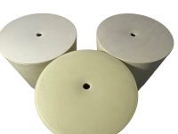 Alternative view of Vintage French Stool Starck Rest Chair Seat Rest Plinth Stand Display Plastic Tabouret Grey Designer Storage c1990's