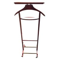 Vintage Italian Valet Butler Stand Wooden Clothes Hanger Suit Costume Bedroom Hotel Decor Storage Office 1960-70’s Vintage Italian Valet Butler Stand Wooden Clothes Hanger Suit Costume Bedroom Hotel Decor Storage Office 1960-70's