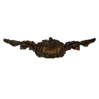 Antique French Brass Furniture Cabinet Chair Wardrobe Cupboard Sideboard Decor Topper Decorative Finial circa 1910’s Antique French Brass Furniture Cabinet Chair Wardrobe Cupboard Sideboard Decor Topper Decorative Finial circa 1910's