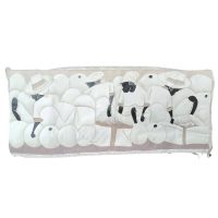 Vintage Haitian Folk Art Original Acrylic Painting Paint Art On Raw Canvas Signed circa 1980-90's