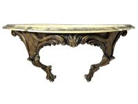 Vintage Italian Florentine Wall Shelf Traditional Display Rest Stand Plinth Shelfs HEAVILY WORN c1960-70's