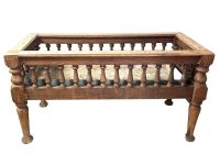 Vintage French Large Multiple Plant Pot Stand Planter Plinth Side Table Stand Display Ornament Bar Bottle Stand c1970's