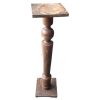 Table Vintage Side Pedestal French Plant Stand Plinth Wooden Flower Pot Ornament Display Prop Design Tabouret Furniture c1930-40's