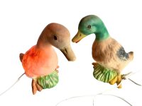 Alternative view of Vintage French Duck Lamp Light Ornament Lighting Plastic Kitsch circa 1970-80's