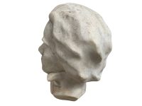Alternative view of Vintage French Beethoven Plaster Reproduction Of Original Bust Decor circa 1940-50's