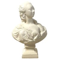 Vintage French Small Madame Du Barry Reproduction Replica Coated Plaster Bust Head Ornament Figurine Display Gift c1970-80’s Vintage French Small Madame Du Barry Reproduction Replica Coated Plaster Bust Head Ornament Figurine Display Gift c1970-80's