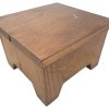 Home Made French Vintage Bench Stool Step Stand Traditional Worn Weathered Rest Plinth Seating Plant Tabouret c1970-80's