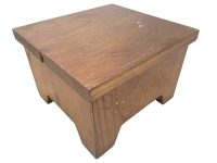 Home Made French Vintage Bench Stool Step Stand Traditional Worn Weathered Rest Plinth Seating Plant Tabouret c1970-80's