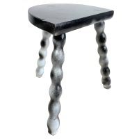 Stool Vintage French Traditional Milking D Stool Small Chair Stand Bobbin Leg Rest Plinth Seating Tabouret Refurbished c1960-70’s Stool Vintage French Traditional Milking D Stool Small Chair Stand Bobbin Leg Rest Plinth Seating Tabouret Refurbished c1960-70's