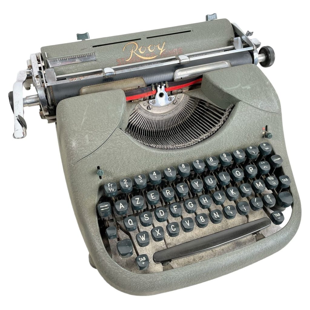 Vintage French Rooy AZERTY Typewriter Spares / Repairs circa 1950's