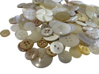 Alternative view of Antique & Vintage French Mixed Buttons Applique Button Decor Others Available Sold As A Lot Of 179 c1920-1970's