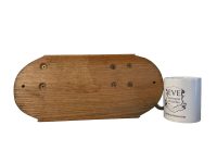 Alternative view of Vintage French Wall Mounted Wooden Corkscrew Cork Puller Bottle Opener Bar Cafe Restaurant NOT WORKING circa 1990's