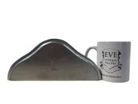 Alternative view of Vintage Italian Small Tiny Florentine Style Silver Wall Shelf Traditional Display Rest Stand Plinth DAMAGED c1990's