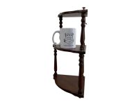 Alternative view of Antique French Small Standing Shelf Support Display Display Decor Finishing circa 1920's