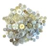 Antique & Vintage French Mixed Buttons Applique Button Decor Others Available Sold As A Lot Of 179 c1920-1970's