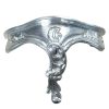 Vintage Italian Small Tiny Florentine Style Silver Wall Shelf Traditional Display Rest Stand Plinth DAMAGED c1990's