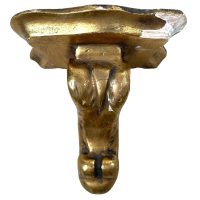 Antique French Small Tiny Golden Hanging Wall Shelf Traditional Display Rest Stand Plinth DAMAGED c1920’s Antique French Small Tiny Golden Hanging Wall Shelf Traditional Display Rest Stand Plinth DAMAGED c1920's