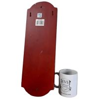 Alternative view of Vintage French Wall Mounted Metal Wooden Corkscrew Cork Puller Bottle Opener Bar Cafe Restaurant Decor circ 1990-00's