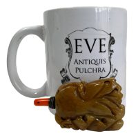 Alternative view of Vintage Chinese Snuff Smelling Salts Small Stone Bottle Holder Apothecary Potion Traditional Medicine c1960-1970's