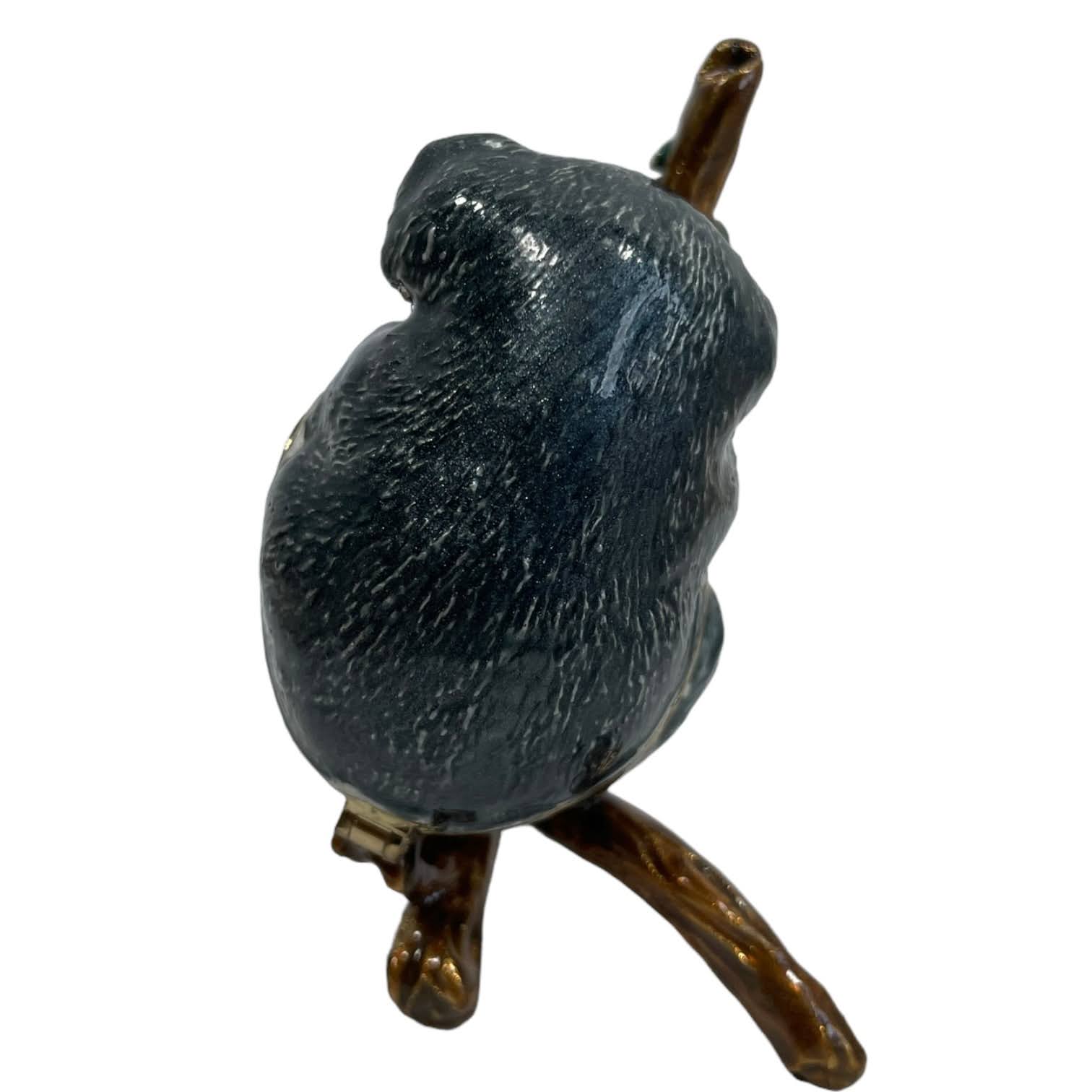 Vintage Decorated Baby Koala Enamelled Metal Rhinestone Decorated Gift Trinket Jewellery Jewelry Box Storage Ornament c2000 6 Vintage Decorated Baby Koala Enamelled Metal Rhinestone Decorated Gift Trinket Jewellery Jewelry Box Storage Ornament c2000 - Image 6