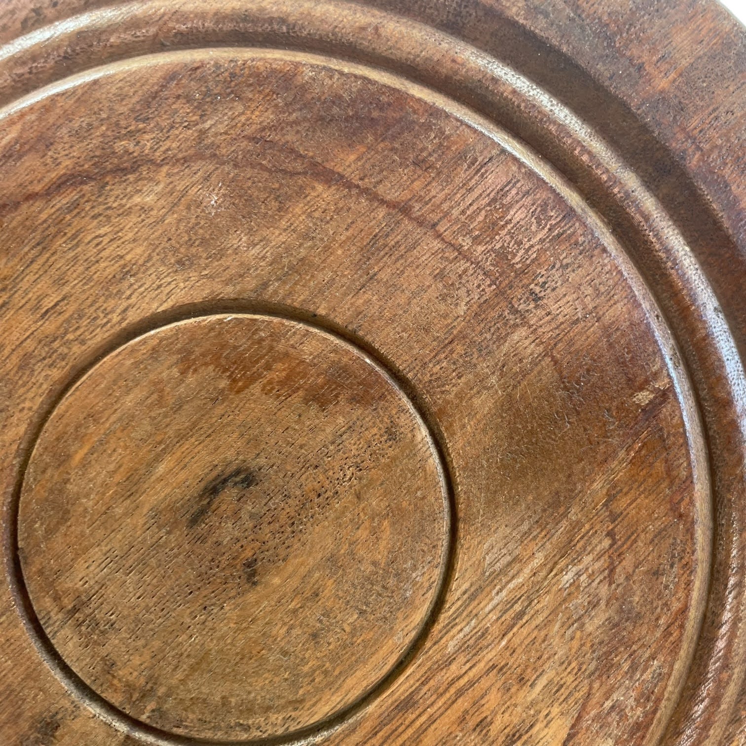 Vintage French Turned Leg Small Stool Table Wooden Wood Chair Seat Side Stand Flower Pot Display Shelf Prop Tabouret circa 1970’s 4 Vintage French Turned Leg Small Stool Table Wooden Wood Chair Seat Side Stand Flower Pot Display Shelf Prop Tabouret circa 1970's - Image 4