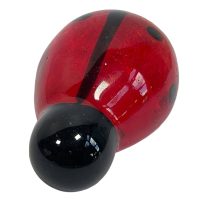 Alternative view of Vintage Hand Made Glass Small Animals Creatures Ornaments Gifts Dinosaur Diplocodus circa early 2000's