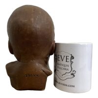 Alternative view of Vintage Dutch Child Bust Head Ornament Statue Cast Van Paridon Brothers Reproduction Resin Statue Display c1960-70's