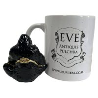 Alternative view of Vintage Decorated Gorilla Baby Enamelled Metal Rhinestone Decorated Gift Trinket Jewellery Jewelry Box Storage Decoration c2000