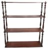Antique French Four Shelf Standing Shelf Wood Plinth Stand Display Rest DAMAGED c1910-20's