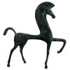 Vintage Ancient Greek Etruscan Greece Horse Sculture Reproduction Bronze Metal Ornament Figurine Display Gift c1970-80's