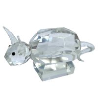 Vintage Hand Made Crystal Glass Small Animals Creatures Ornaments Gifts Bull Cow circa early 2000’s Vintage Hand Made Crystal Glass Small Animals Creatures Ornaments Gifts Bull Cow circa early 2000's