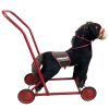 Vintage French Toy Horse Childrens Push Along Ride Sit On Walker Toy Bedroom Decor 1960-70's